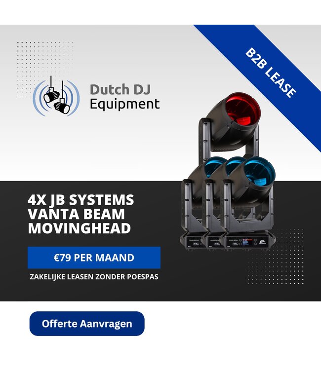 JB systems Vanta beam 300 watt LED IP65 movinghead