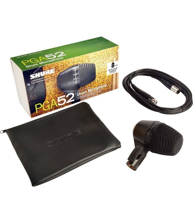 Shure PGA52 kickdrum microfoon