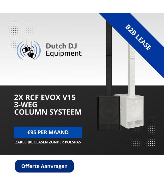 RCF EVOX V15 - Actieve 3-weg Kolomspeaker met 133 dB - eerste voorraad bijna uitverkocht