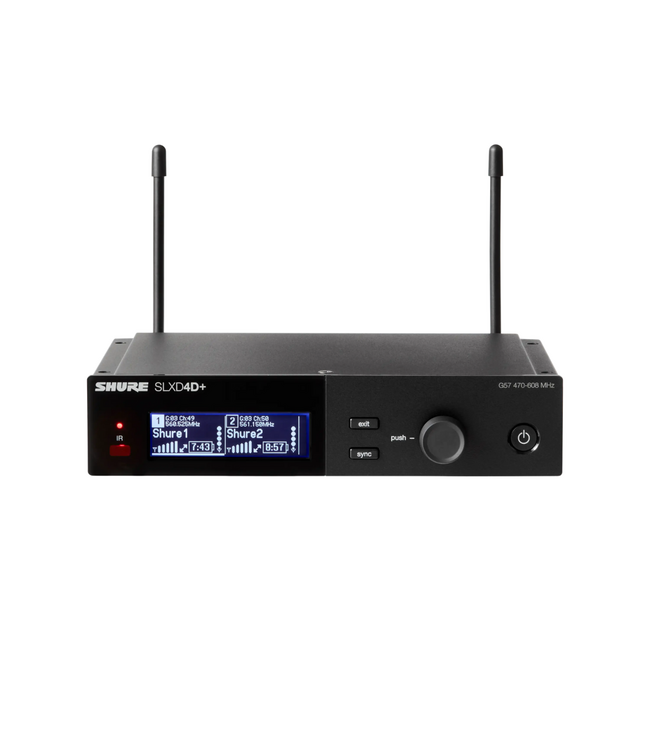 Shure SLXD24+E Beta58 Draadloos handheld microfoonsysteem