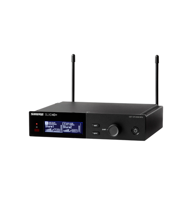 Shure SLXD24+E Beta58 Draadloos handheld microfoonsysteem