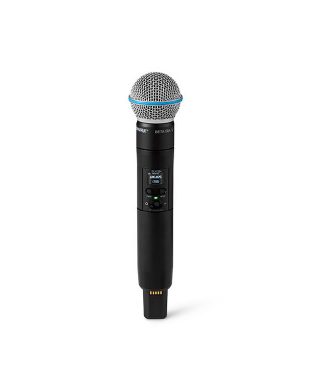 Shure SLXD24+E Beta58 Draadloos handheld microfoonsysteem