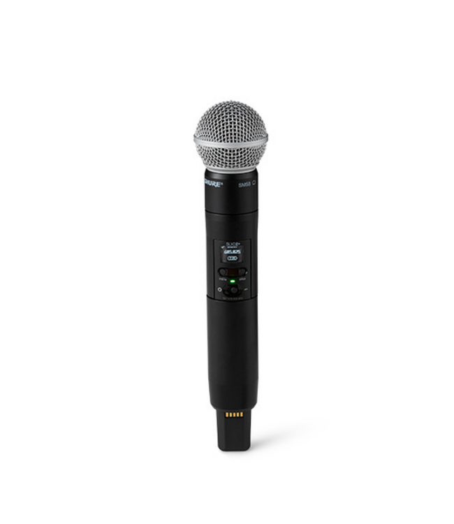 Shure SLXD24D+E/58 dual draadloos microfoon systeem