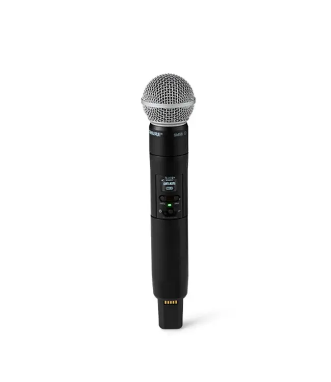 Shure SLXD24+E SM58 Draadloos handheld microfoonsysteem
