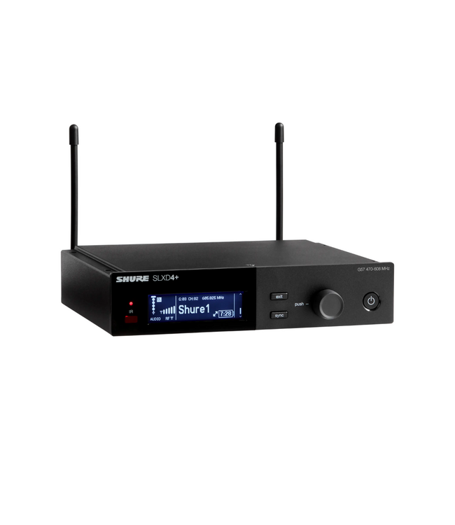 Shure SLXD24+E SM58 Draadloos handheld microfoonsysteem