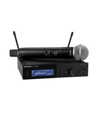 Shure SLXD24+E SM58 Draadloos handheld microfoonsysteem