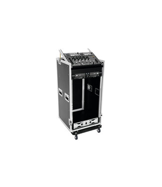 Roadinger Special Combo Case Pro, 20U rackcase op wielen