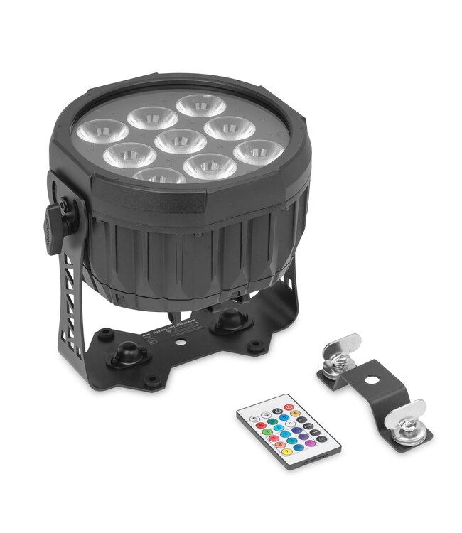 Beamz WXB920 IP65 RGBALC outdoor accu par