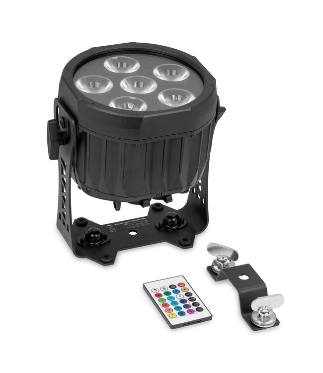Beamz WXB620 IP65 RGBALC outdoor accu par