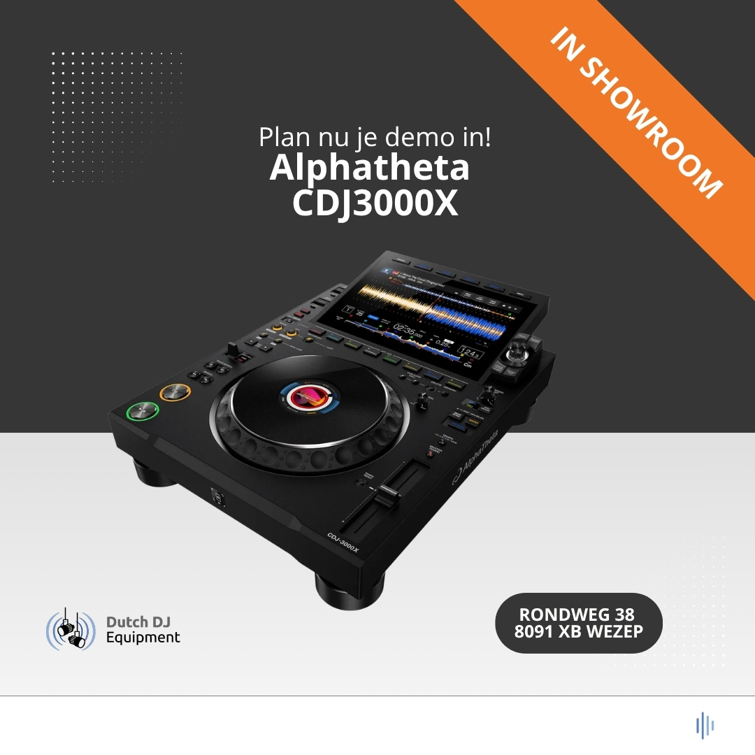 AlphaTheta CDJ-3000X Multiplayer