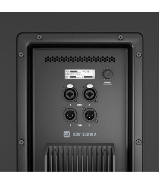 Ld systems Demo model ICOA SUB 18 A actieve subwoofer 18 inch