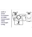 Beamz BC50B-500 Half Coupler Slimline 500kg Black