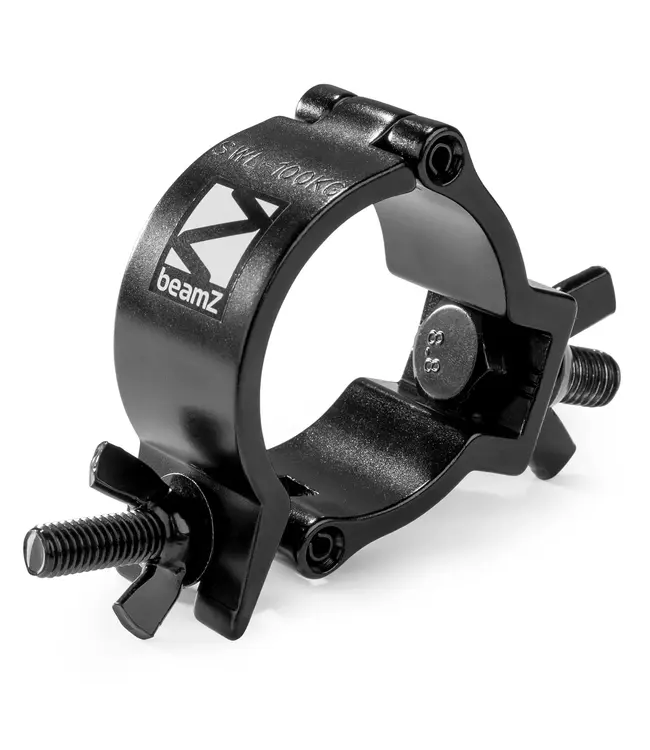 Beamz BC50B-100 Half Coupler Slimline 100kg zwart