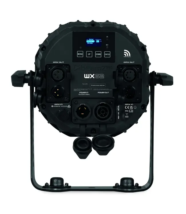 Beamz WX64 outdoor IP65 RGBA Aluminium par