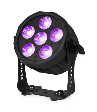 Beamz WX64 outdoor IP65 RGBWA-UV Aluminium par