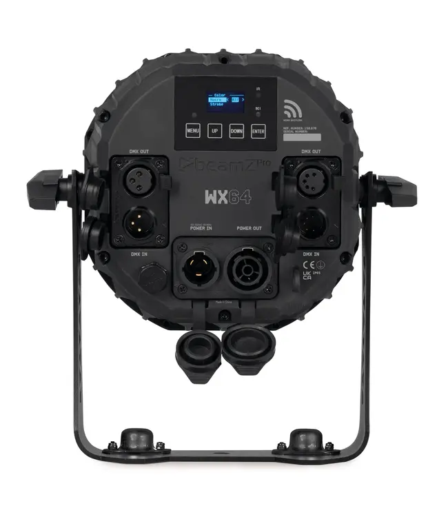 Beamz WX64 outdoor IP65 RGBWA-UV Aluminium par