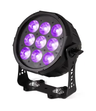 Beamz WX94 outdoor IP65 RGBWA-UV Aluminium par