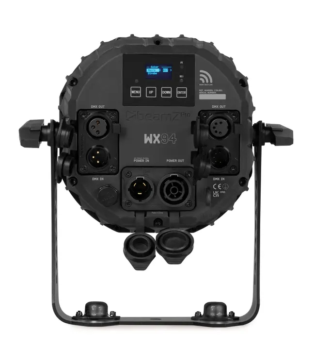 Beamz WX94 outdoor IP65 RGBWA-UV Aluminium par
