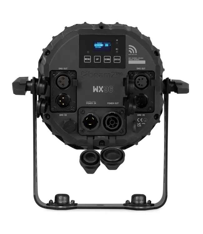 Beamz WX96 outdoor IP65 RGBALC Aluminium par