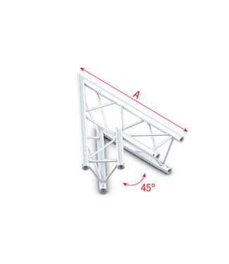 MILOS deco-22 truss driehoek hoek 45°