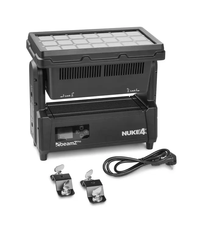 Beamz Nuke4 motorized strobe and beam pixel effect