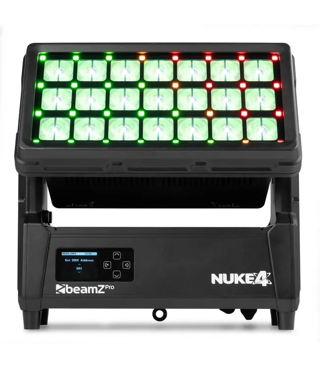 Beamz Nuke4 motorized strobe and beam pixel effect