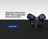 Showtec Phantom BSW Movingheads: IP65 voor Verhuur en DJ's