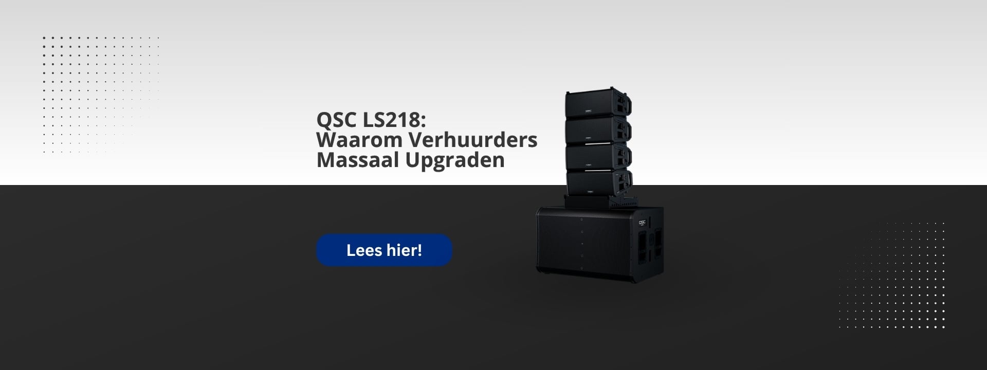 QSC LS218 Review: Waarom Verhuurders Massaal Upgraden naar Dual 18 Sub