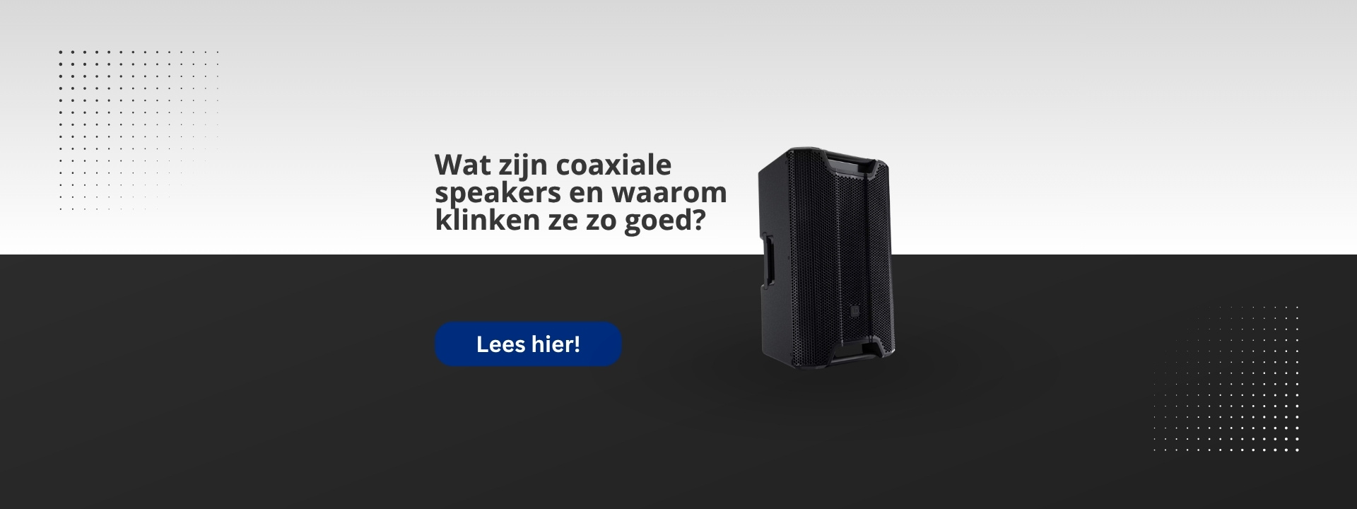 Wat zijn coaxiale speakers en waarom klinken ze zo goed?