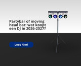 Partybar of moving head bar: wat koop je als DJ in 2026 / 2027?