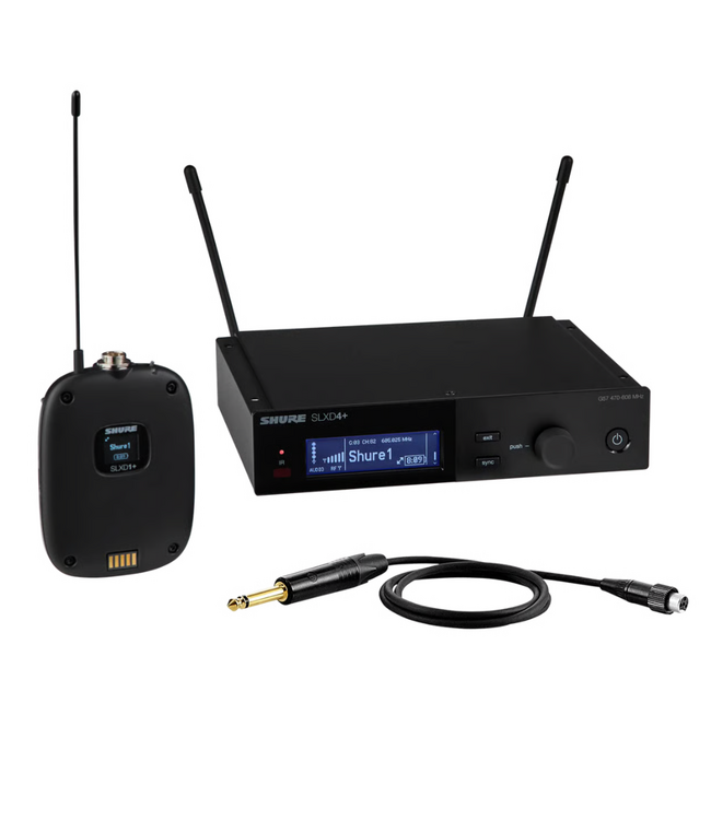 Shure SLXD14+E Draadloze bodypack set