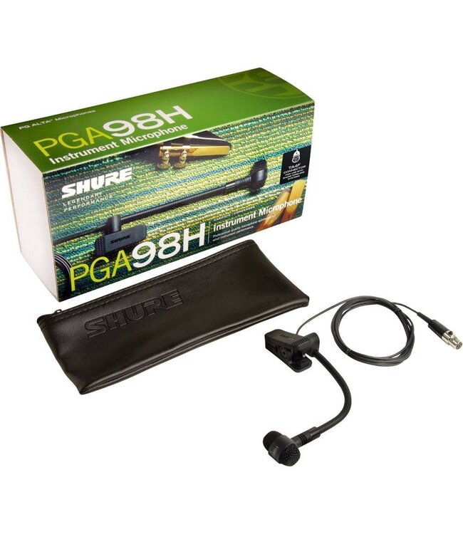 Shure PGA98H-TQG condensator instrumentmicrofoon