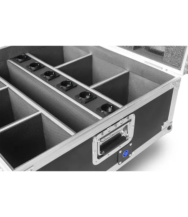 Beamz FCWX6  flightcase voor 6x WX(B) 620 parren