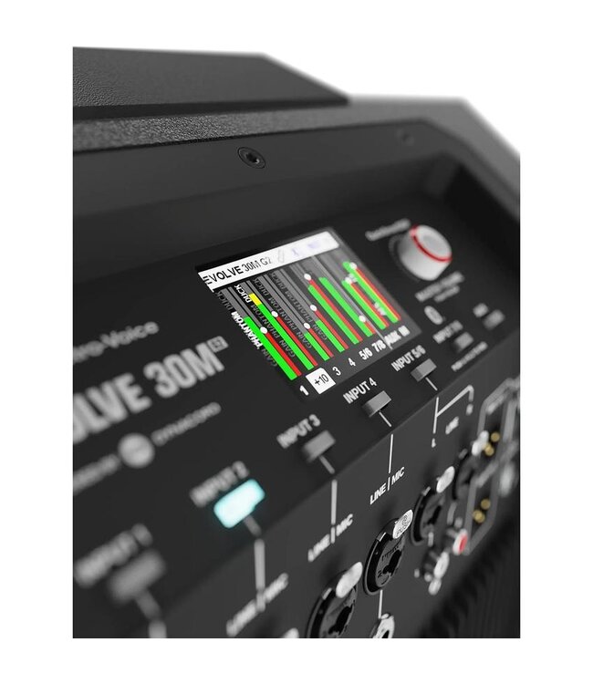 Electro-Voice Evolve 30M G2 kolomspeaker met 8-kanaals digitale mixer
