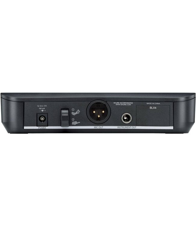 Shure BLX14E/SM35 Draadloos headsetmicrofoon systeem met bodypack