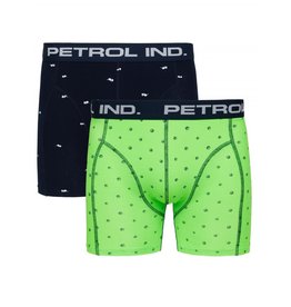 Petrol Ind. Petrol Boxershort 2-PACK Blauw BXR203