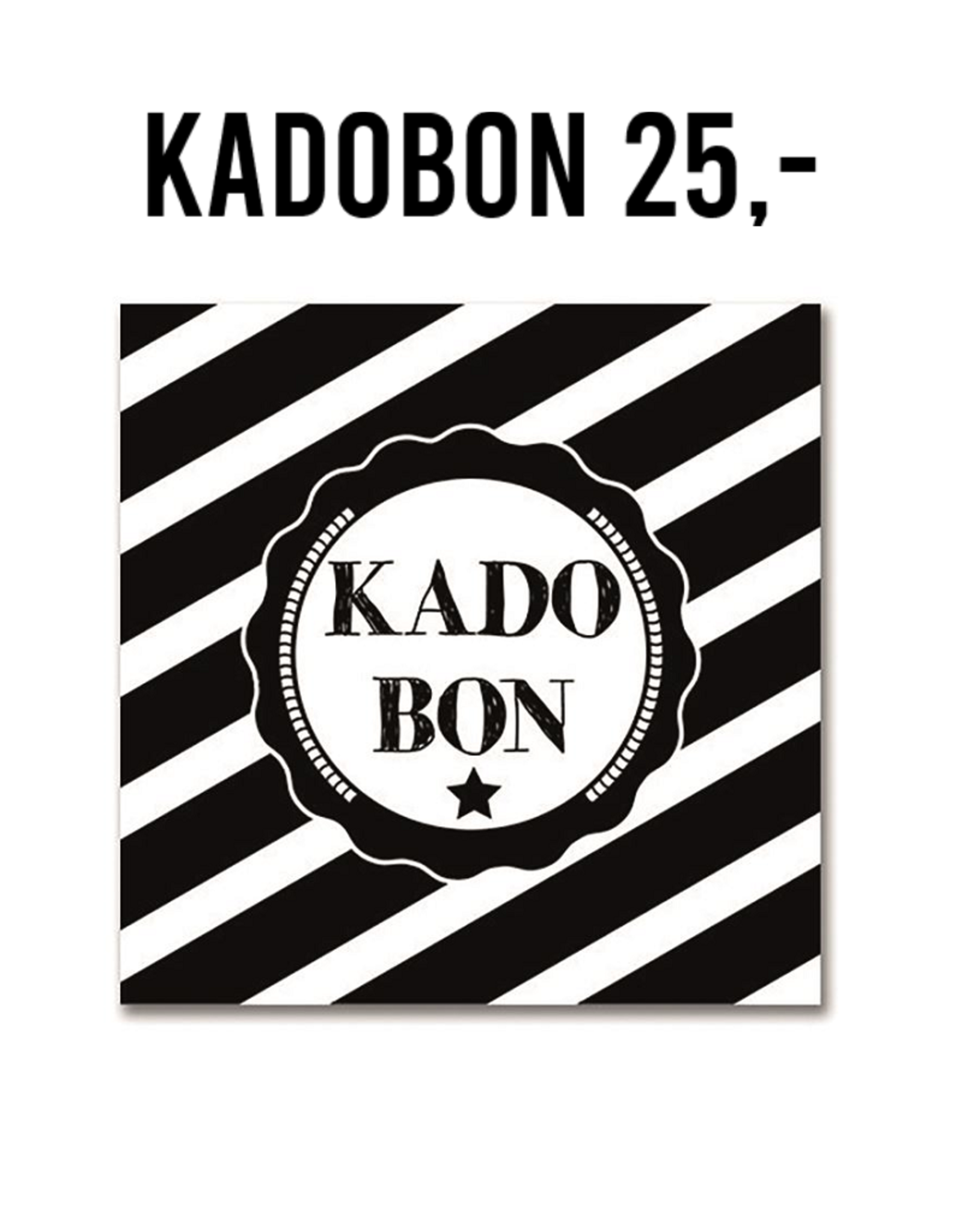 KADOBON €25,-