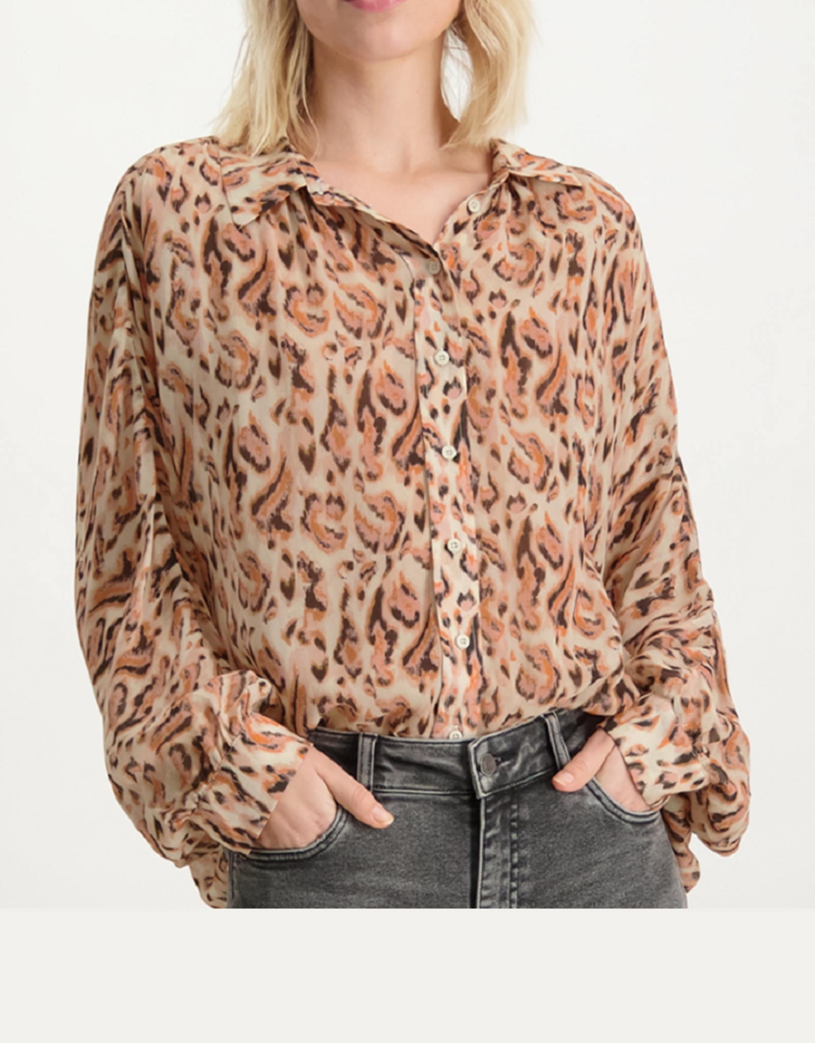 Circle of Trust Circle of Trust Suzy blouse Flirty flames