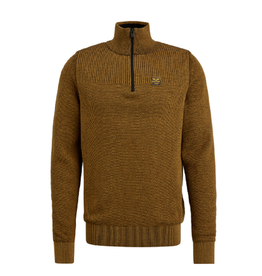 PME Legend PME Legend half zip collar cotton Cathay Spice