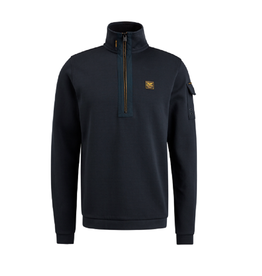 PME Legend PME Legend trui  haf zip blauw