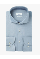 PROFUOMO Profuomo Japanese knitted shirt blue