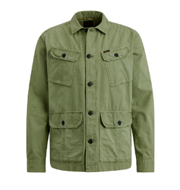 PME Legend PME Legend Ribstop garment dye jacket groen