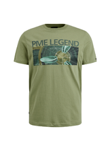 PME Legend PME Legend t-shirt groen print