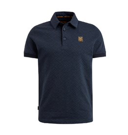 PME Legend PME Legend polo jacquard blue