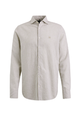 Vanguard Vanguard overhemd linnen pure cashmere beige