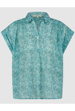 Circle of Trust Circle of Trust Steffie Blouse Blue Jungle