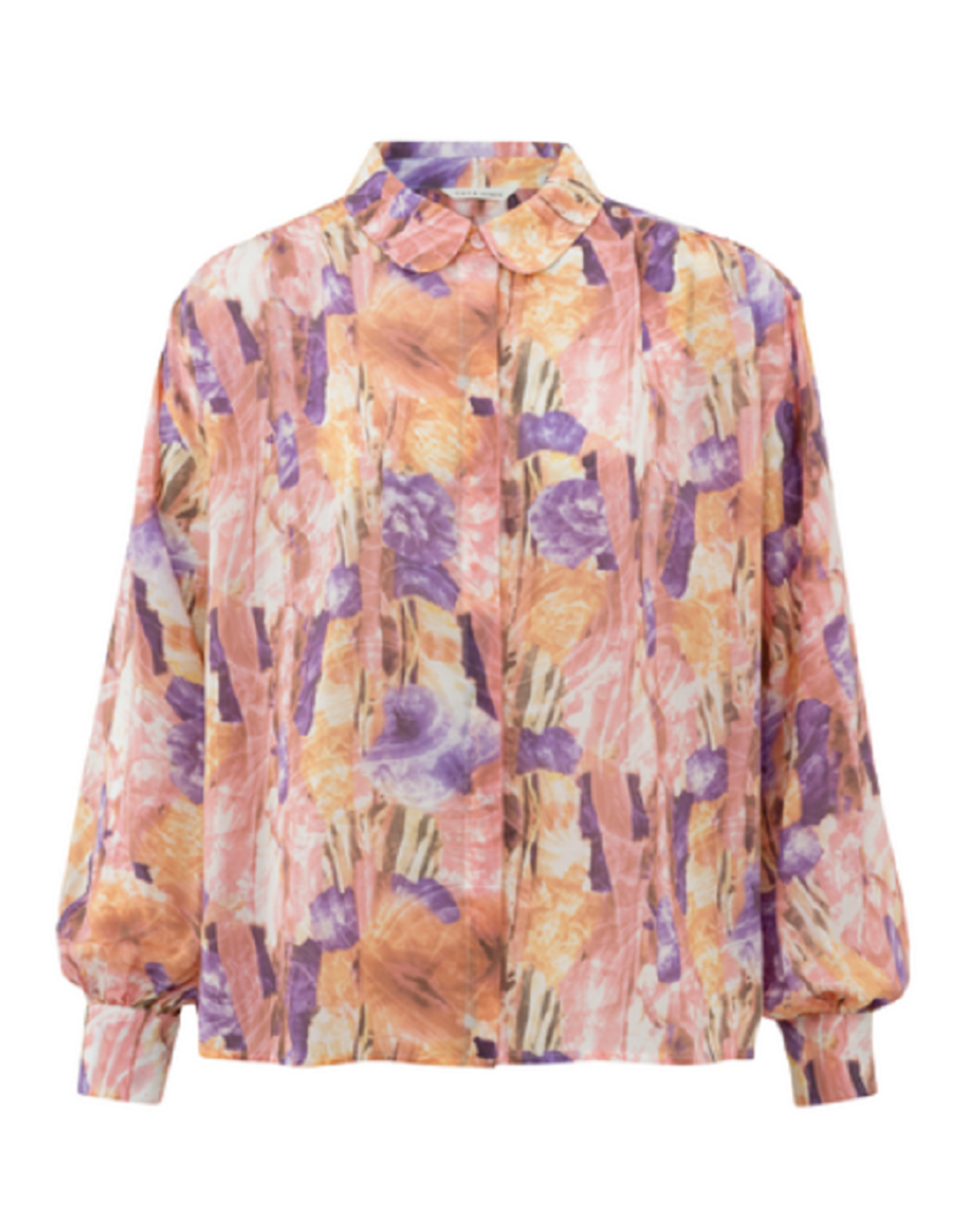 YAYA YAYA blouse oversized flamengo print