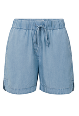 YAYA YAYA chambray short blauw