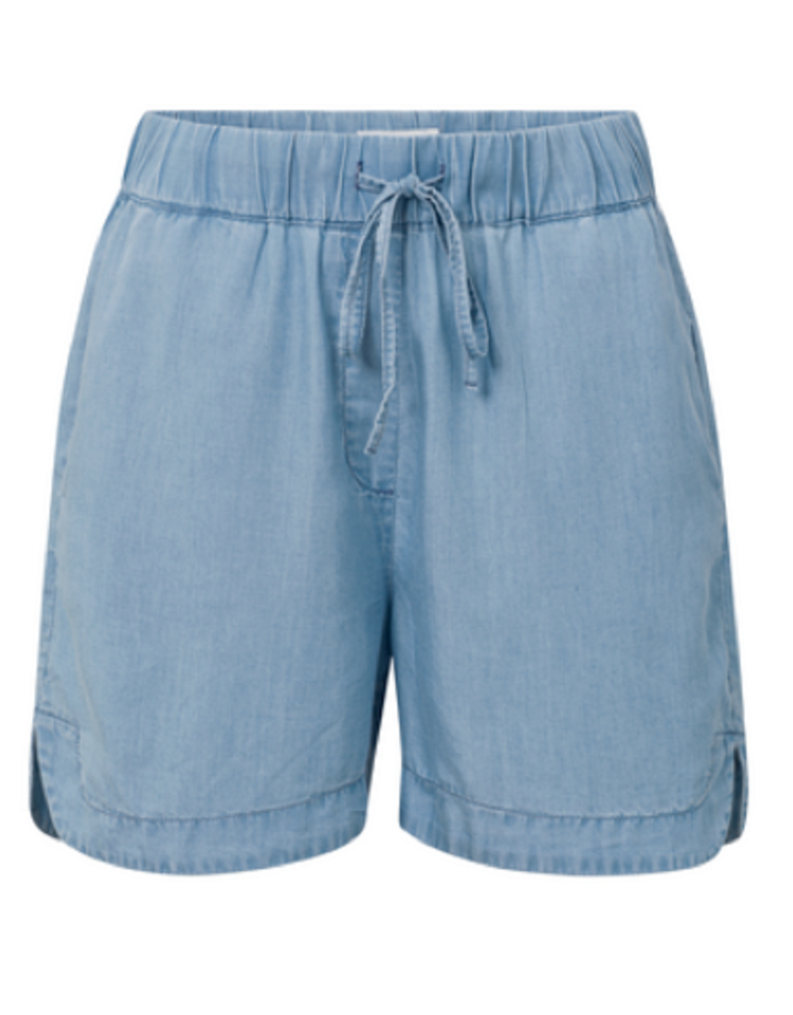 YAYA YAYA chambray short blauw