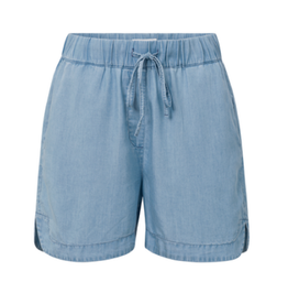 YAYA YAYA chambray short blauw